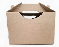 1 KG Junghennenbox in braun