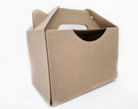1 KG Junghennenbox in braun