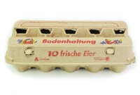 1 Eierschachteln VISI 10 Bodenhaltung