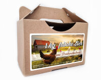 Freiland Junghennenbox in braun Version 4