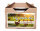 Freiland Junghennenbox in braun Version 6