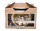 Bodenhaltung Junghennenbox in braun Version 3