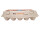 328 x 10er Eierschachtel flat TOP mit Aufdruck 10 frische Eier