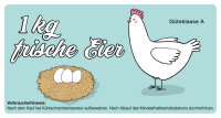 frische Eier Junghennenbox in braun Version 5
