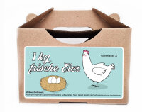 540 x frische Eier Junghennenbox in braun Version 3