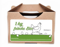540 x frische Eier Junghennenbox in braun Version 5